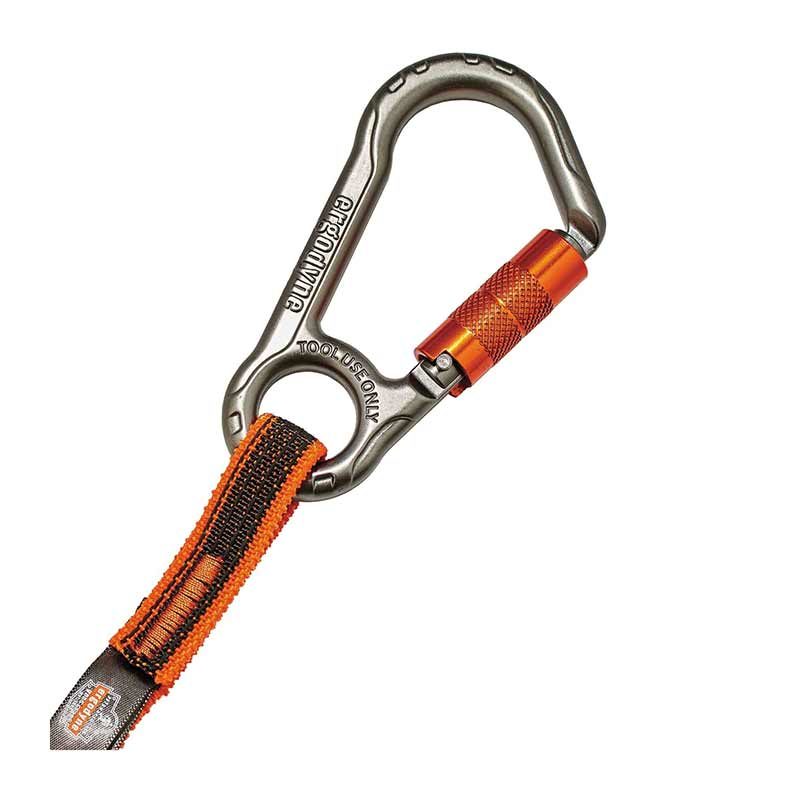 Ergodyne - Squids 3118F(x) Tool Lanyard Dual Locking Carabiner 6.8kg - PRYME AUSTRALIA