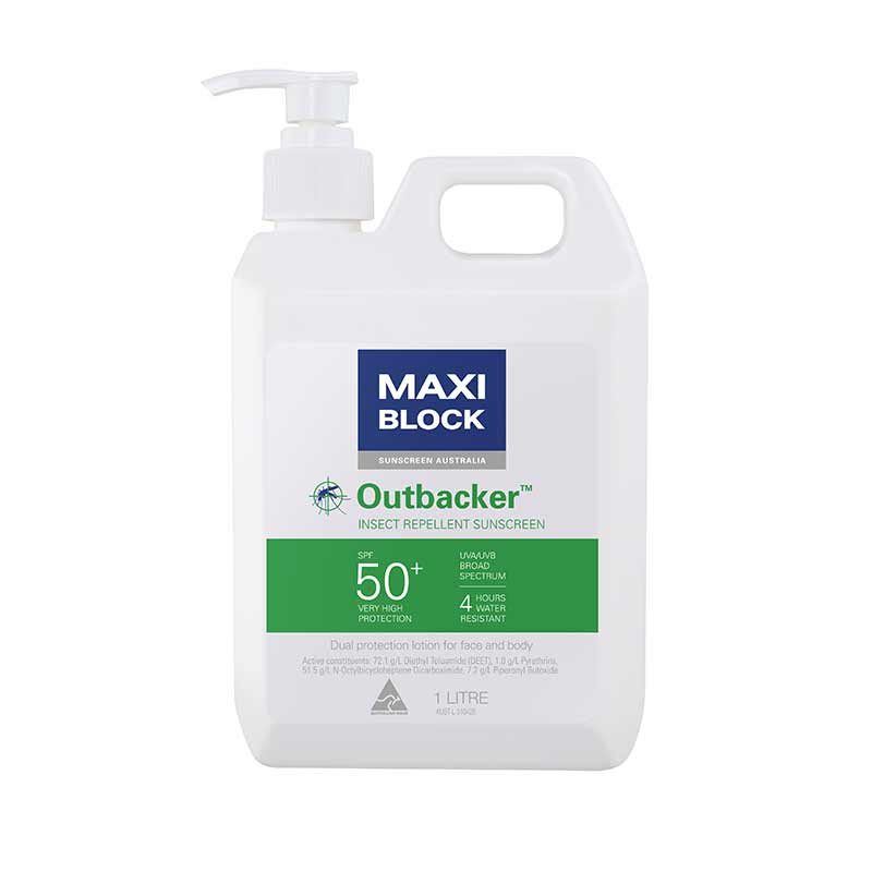 Outbacker Sunscreen with Insect Repellent 1L