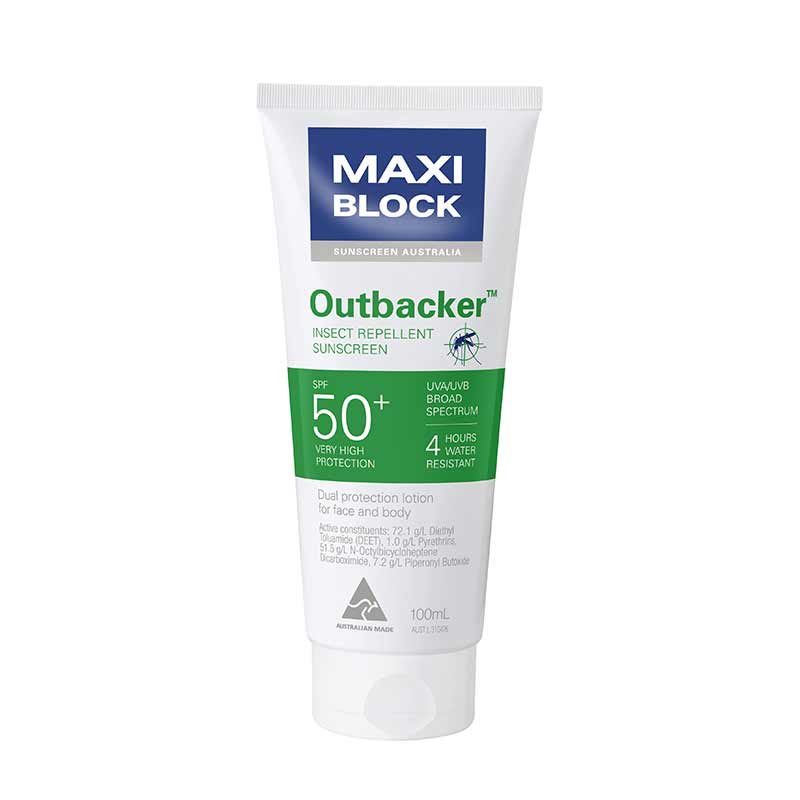 Outbacker Sunscreen with Insect Repellent 100ml
