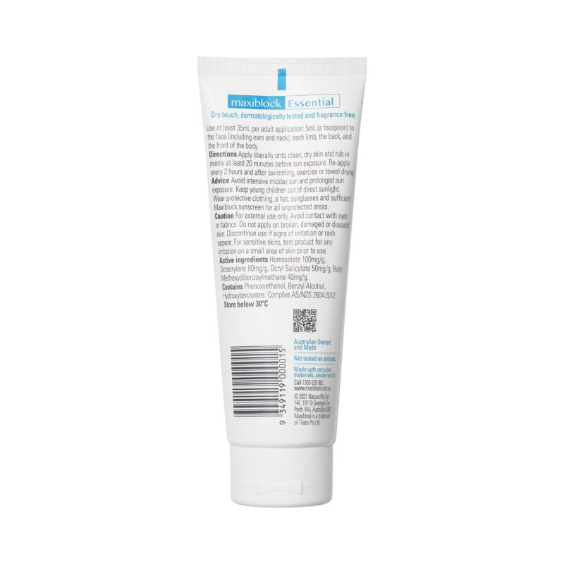 Maxiblock Essential Sunscreen 100ml