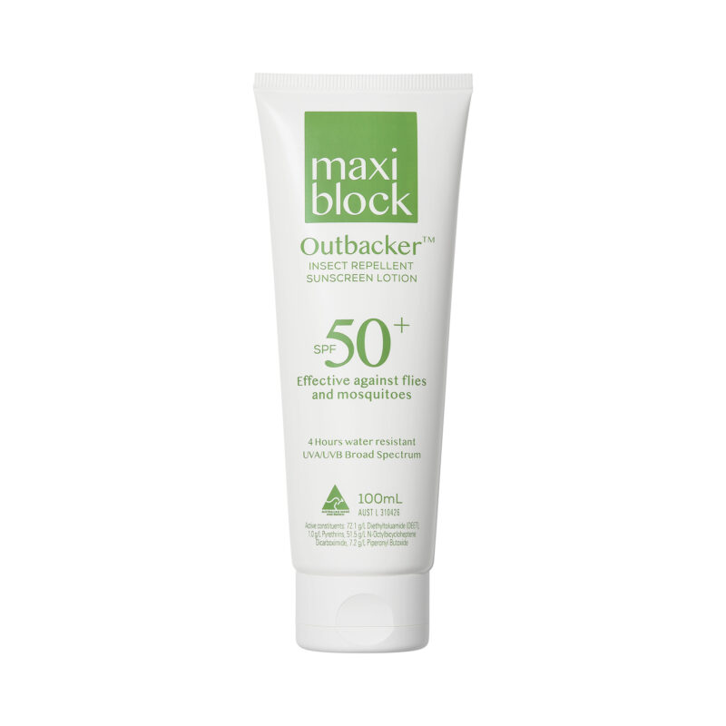 Maxiblock Outbacker Sunscreen with Insect Repellent 100ml