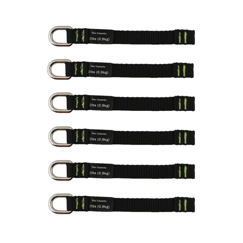 Squids 3700 Web Tool Tails - PRYME AUSTRALIA - Black 14cm 6 Pack