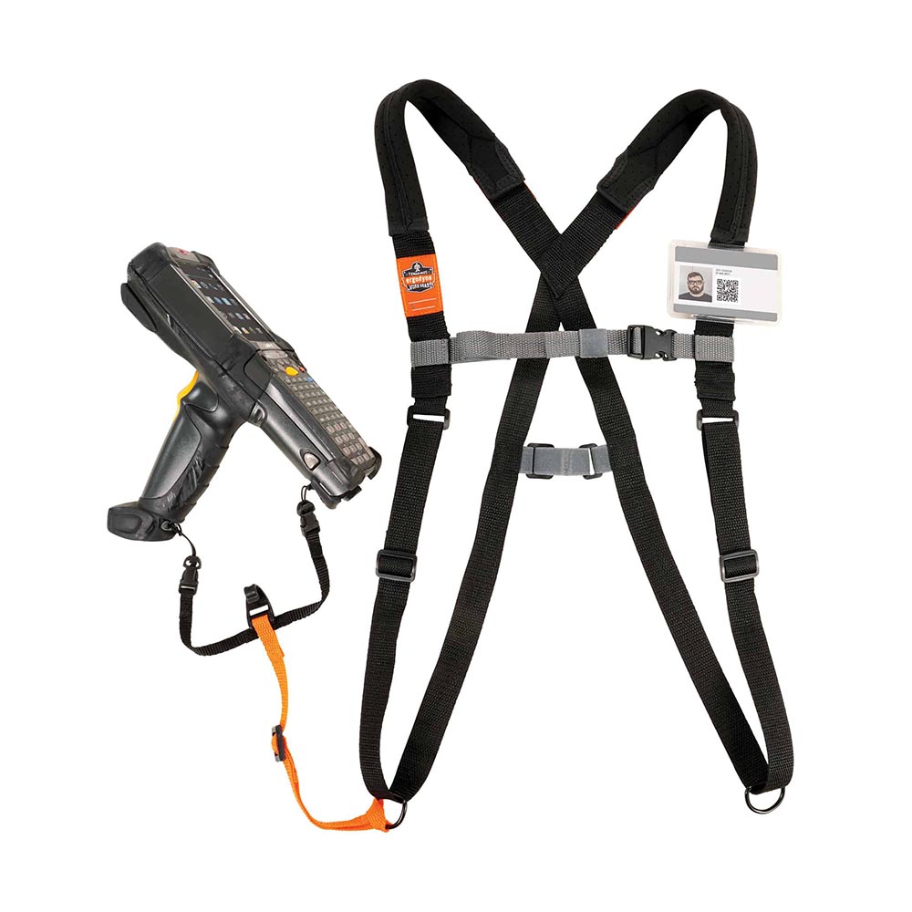 Squids 3138 Padded Barcode Scanner Harness + Lanyard Pryme