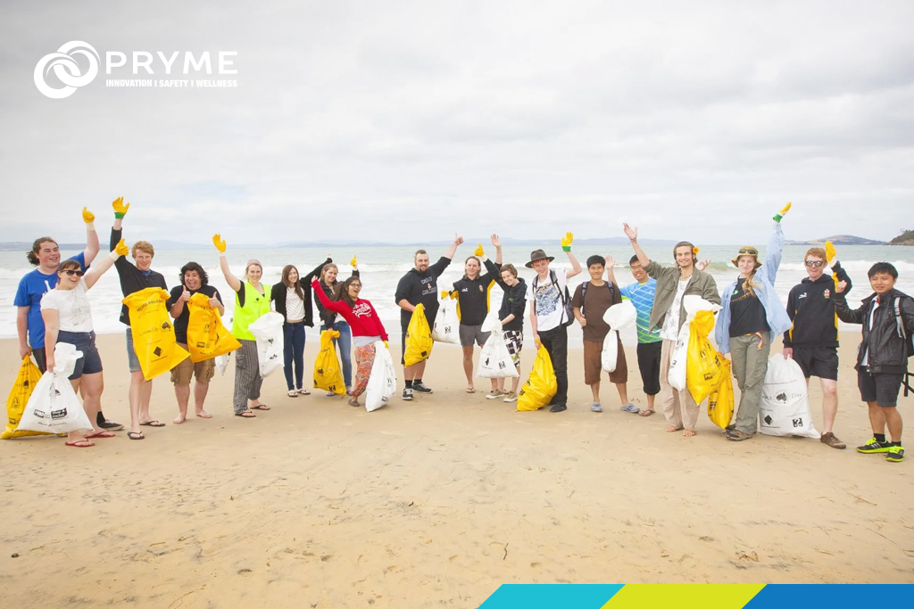 Pryme - Business Clean Up Day 2023 - Pryme Australia Making The Workplace A Better Place