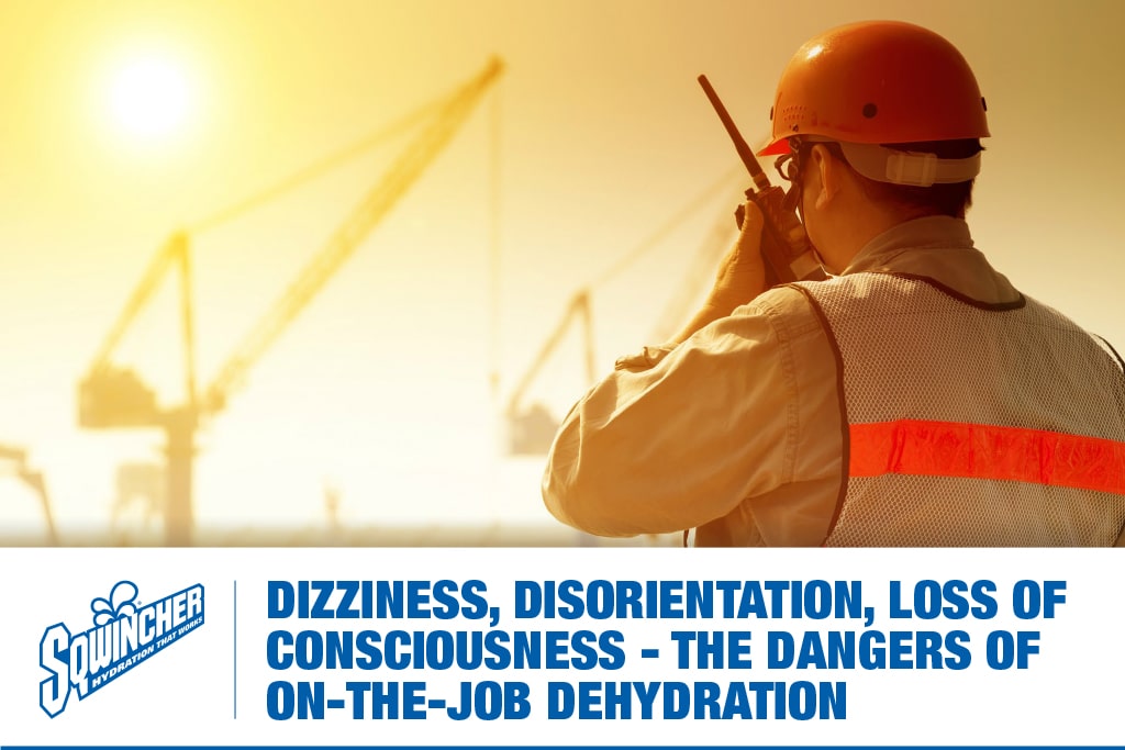 DIZZINESS, DISORIENTATION, LOSS OF CONSCIOUSNESS - THE DANGERS OF ON-THE-JOB DEHYDRATION - PRYME AUSTRALIA
