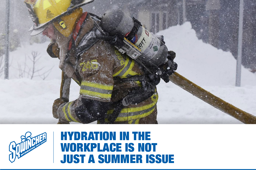 HYDRATION IN THE WORKPLACE IS NOT JUST A SUMMER ISSUE - PRYME AUSTRALIA