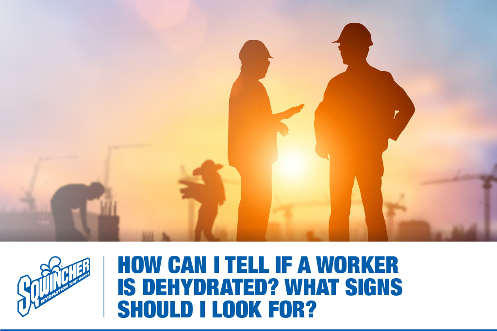 How can I tell if a worker is dehydrated What signs should I look for - PRYME AUSTRALIA