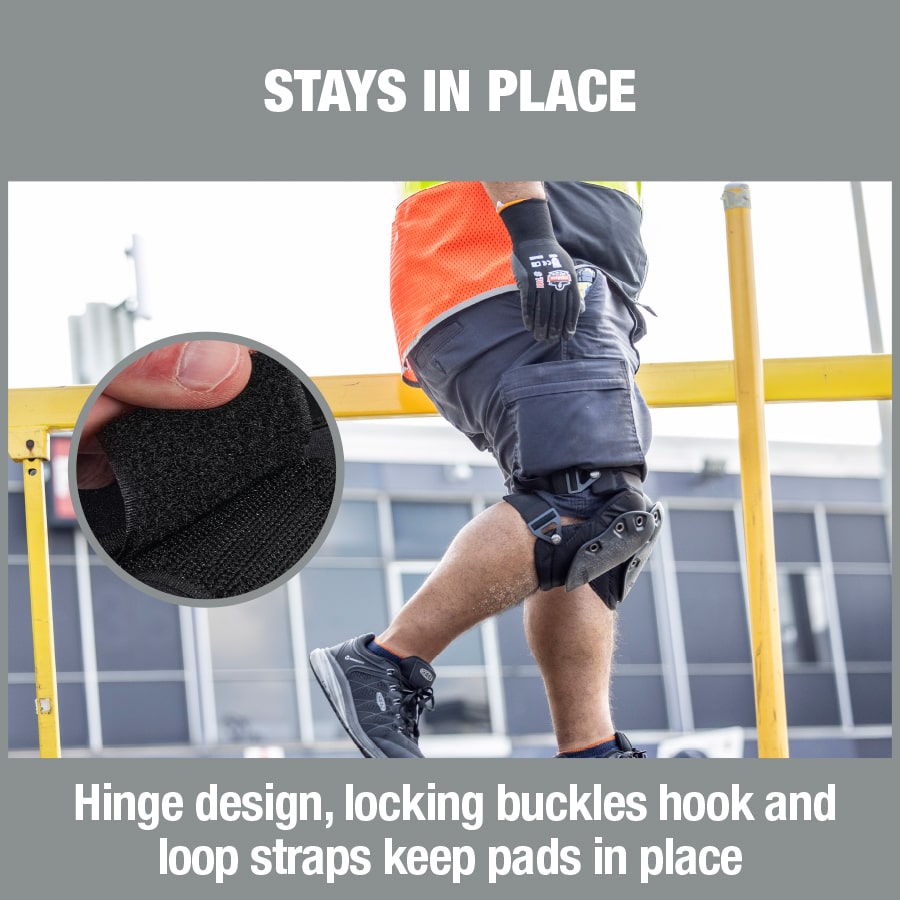 ProFlex 435 Comfort Hinge Gel Knee Pads Pryme