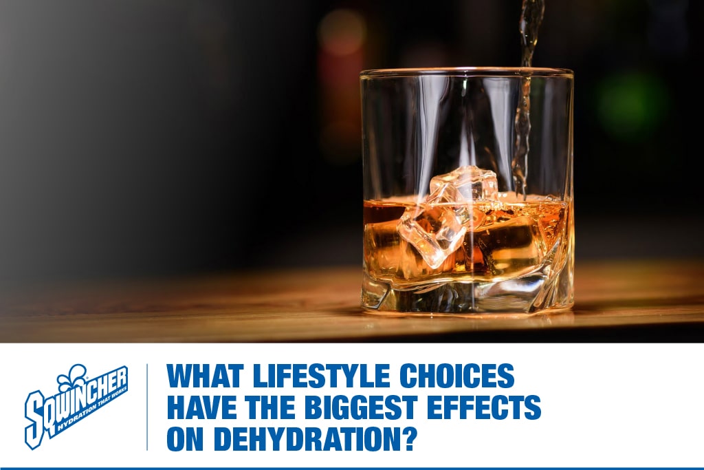 What lifestyle choices have the biggest effects on dehydration - PRYME AUSTRALIA