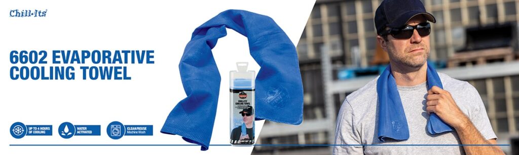 6602 Evaporative Cooling Towel - Chill-Its Cooling Gear for Every Heat Warrior - PRYME AUSTRALIA